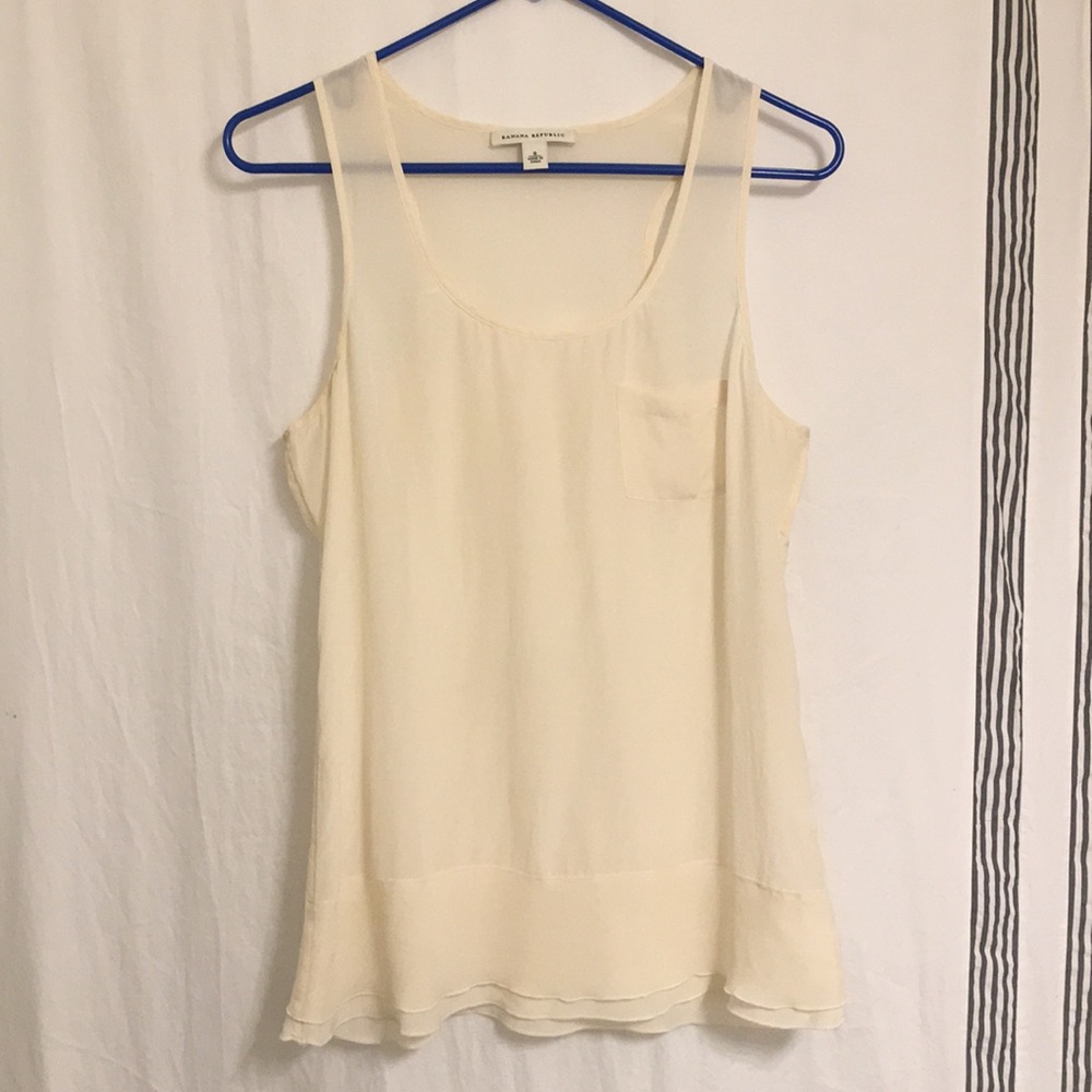 Banana Republic silk top